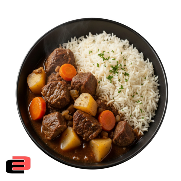 1Kg Braised Beef & Basmati Rice
