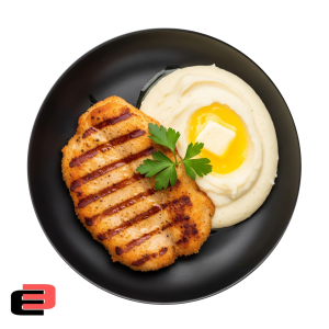 1kg Chicken Schnitzels & Mash